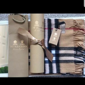 Burberry scarf